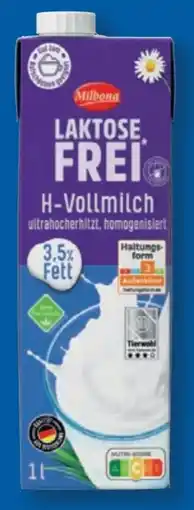 Lidl Milbona Laktosefrei H-Vollmilch Angebot