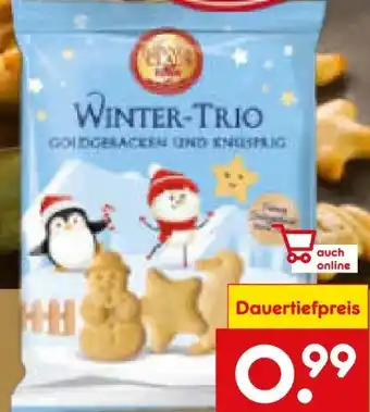Netto Marken-Discount Santa Claus in Town Winter Trio Cracker Angebot