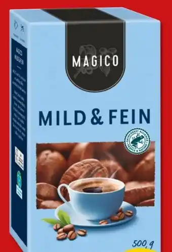 PENNY Magico Kaffee Filterkaffee Mild & Fein Angebot