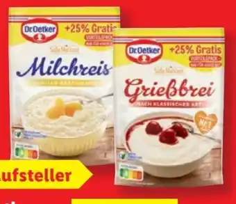Lidl Dr. Oetker Milchreis Vanille-Geschmack Angebot