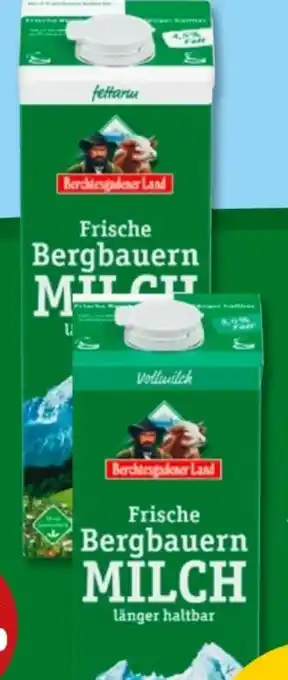 PENNY Berchtesgadener Land Frische Bergbauern Milch Angebot