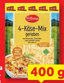 Lidl Milbona 4-Käse-Mix XXL Angebot