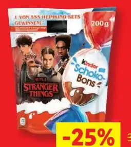 Lidl Ferrero Kinder Schoko-Bons Angebot
