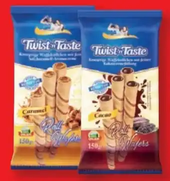 Lidl Dilek Twist n Taste Waffelröllchen Cacao Angebot