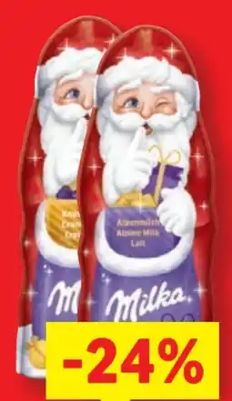 Lidl Milka Weihnachtsmann Angebot