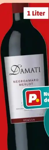 PENNY D´Amati Negroamaro Merlot Angebot