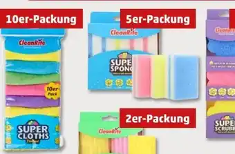 PENNY CleanRite Super Scrubby Schwämme Angebot