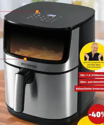 PENNY Kochwerk Rachs Heißluft-Fritteuse Angebot