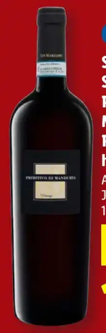 Lidl San Marzano Sessantanni Primitivo di Manduria Angebot