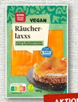 nahkauf Rewe Beste Wahl Räucherlaxxs vegan Angebot