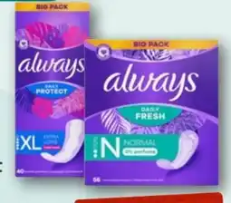 nahkauf Always Slipeinlagen Daily Protect XL Angebot