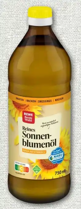 nahkauf Rewe Beste Wahl Reines Sonnenblumenöl Angebot