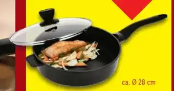 Lidl SilverCrest Aluguss Schmorpfanne 28cm Angebot