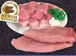 E-Center Strohschwein Schnitzel Angebot