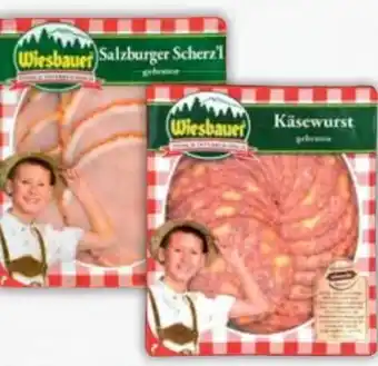 E-Center Wiesbauer Käsewurst Angebot