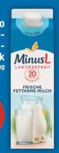 E-Center Minus L Frische fettarme Milch Angebot