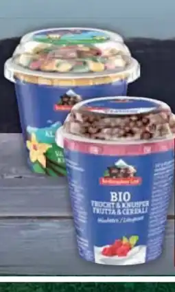 E-Center Berchtesgadener Land Bio Knusperjoghurt Angebot