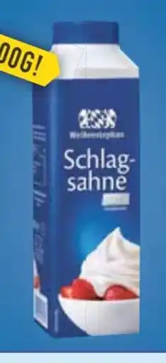 E-Center Weihenstephan Schlagsahne Angebot
