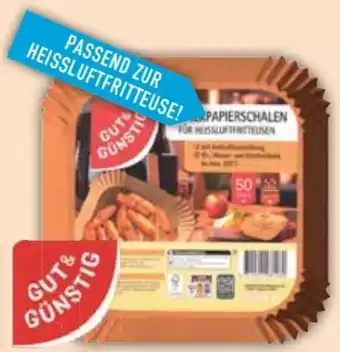 E-Center Gut & Günstig Backpapierschalen 50er-Pack Angebot