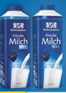 E-Center Weihenstephan Frische Milch Angebot