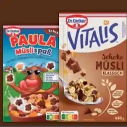 E-Center Dr. Oetker Vitalis Müsli Angebot