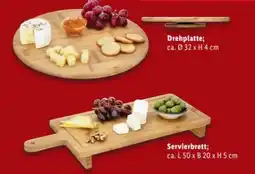 Lidl SilverCrest Bambus-Drehplatte Angebot