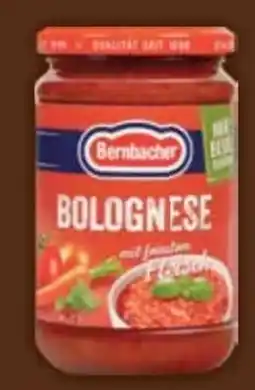 E-Center Bernbacher Pasta-Sauce Bolognese Angebot
