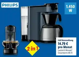 Lidl Philips Senseo Switch HD7891/74 Angebot