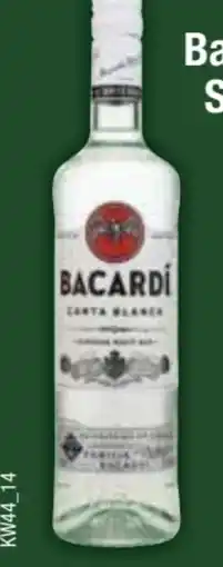 E-Center Bacardi Carta Blanca Superior White Rum Angebot