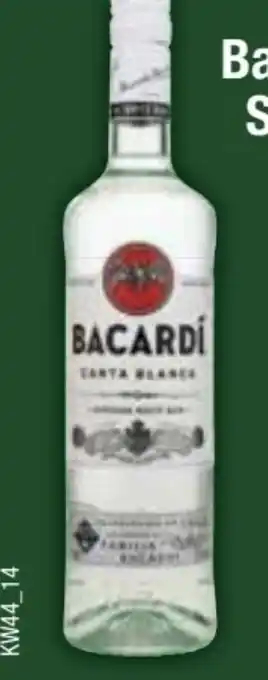 E-Center Bacardi Carta Blanca Superior White Rum Angebot