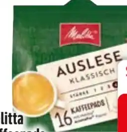 Edeka Melitta Auslese Klassisch Kaffeepads Angebot
