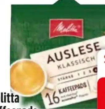 Edeka Melitta Auslese Klassisch Kaffeepads Angebot