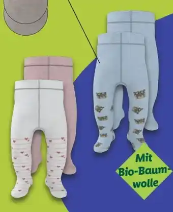 Lidl Lupilu 2 Baby-Thermo Strumpfhosen Angebot