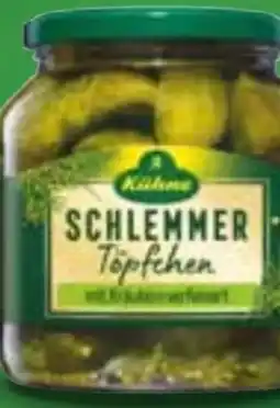 Edeka Kühne Schlemmer Töpfchen Gewürzgurken Angebot