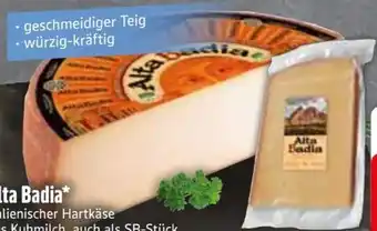 Edeka Mila Alta Badia Hartkäse Angebot