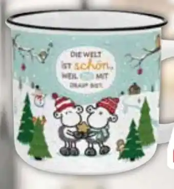Edeka Sheepworld Becher Welt Angebot