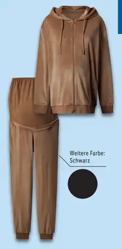Lidl Esmara Damen Umstands-Nickianzug Angebot