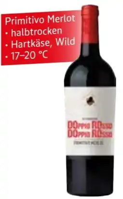 Edeka Doppio Rosso Primitivo Merlot Angebot