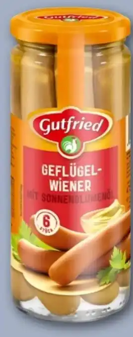 REWE Center Gutfried Geflügel-Wiener Konserven Angebot