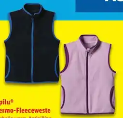 Lidl Lupilu Kinder Thermo-Fleeceweste Angebot