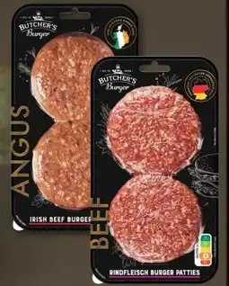 REWE Center Butcher’s Burger Angus Irish Beef Patties Angebot