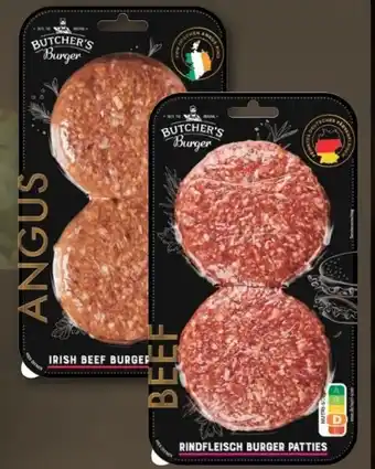 REWE Center Butcher’s Burger Angus Irish Beef Patties Angebot