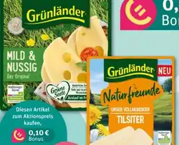 REWE Center Grünländer Käsescheiben Angebot