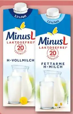 REWE Center Omira Minus L fettarme H-Milch Angebot