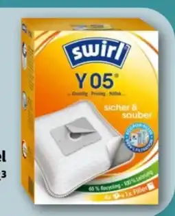 REWE Center Swirl Staubfilterbeutel Y05 Angebot