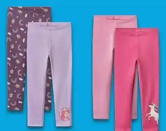 Lidl Lupilu Kinder Thermo-Leggings 2er Angebot