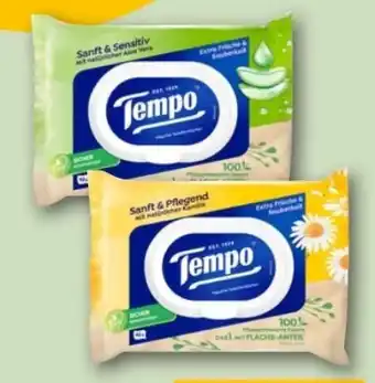REWE Center Tempo Feuchtes Toilettenpapier Angebot
