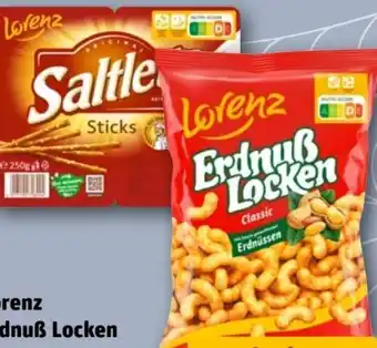 REWE Lorenz Erdnusslocken Classic Angebot