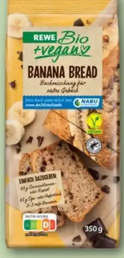 REWE Center Rewe Bio + vegan Banana Bread Angebot