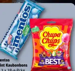 REWE Mentos Mint Kaubonbons Angebot